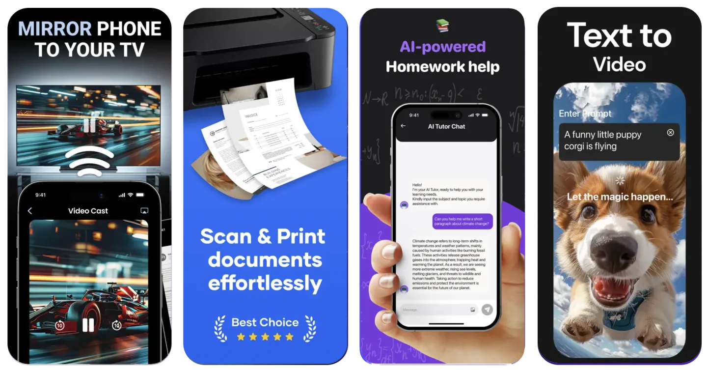 11-App Productivity & AI Portfolio (iOS) app listing screenshot