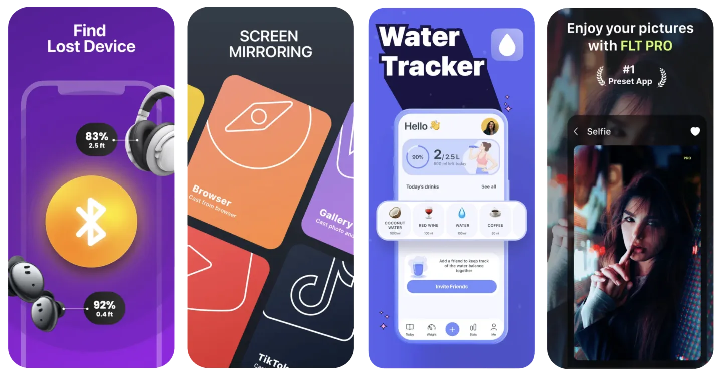 5-App Utilities & Photo Portfolio (iOS) app listing screenshot