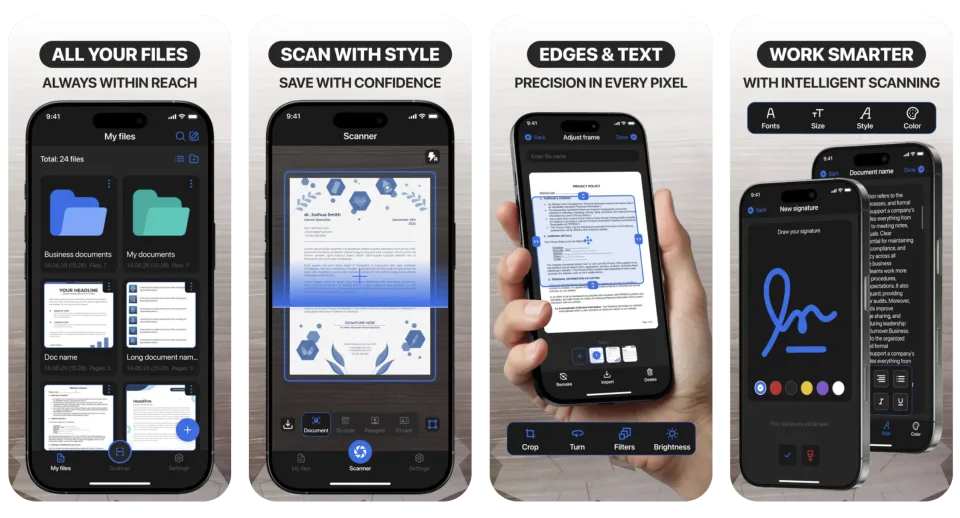 Cam Scanner: Smart Scan to PDF (iOS) app listing thumbnail