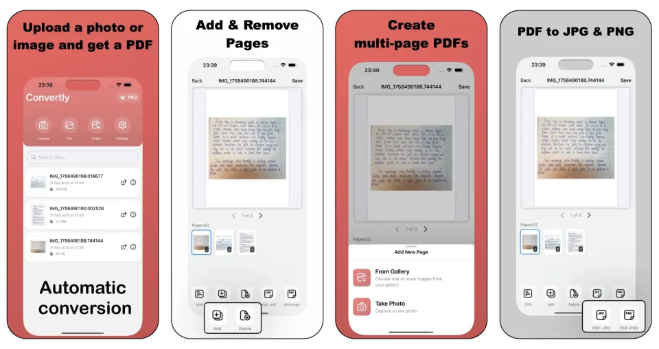 Photo, Image to PDF: Convertly (iOS) app listing thumbnail