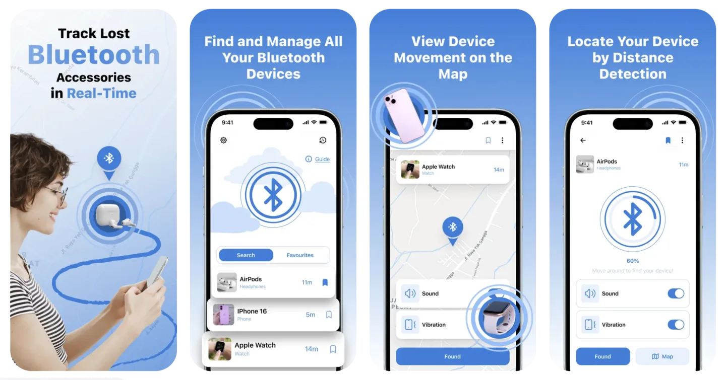 Find Device use Phone (iOS) app listing screenshot