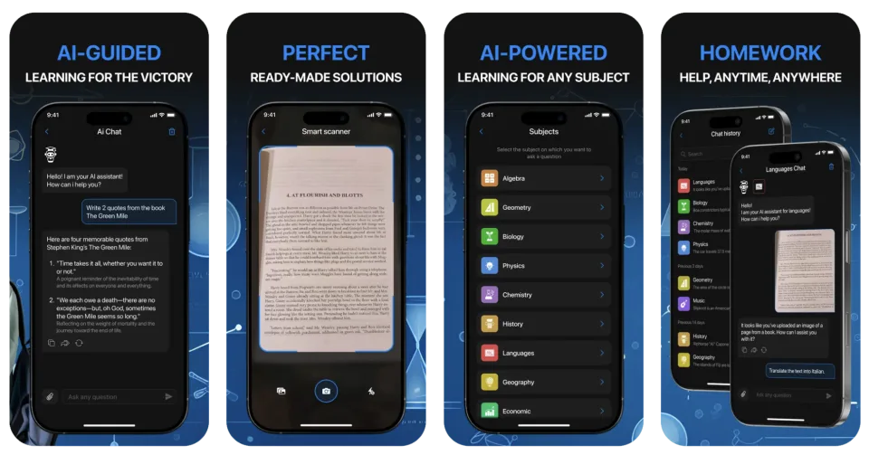 Math.Brain: AI Homework Helper (iOS) app listing thumbnail