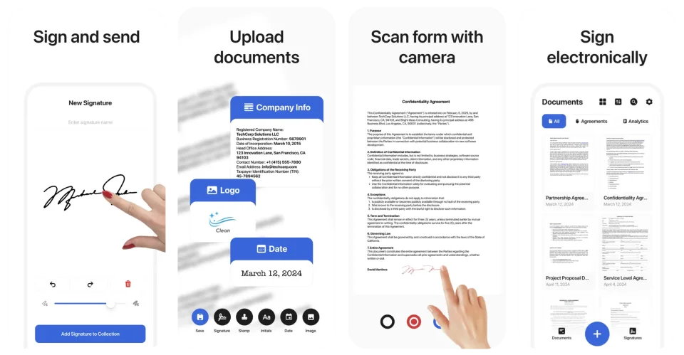 Doc Sign: e-Signature Maker (iOS) app listing thumbnail
