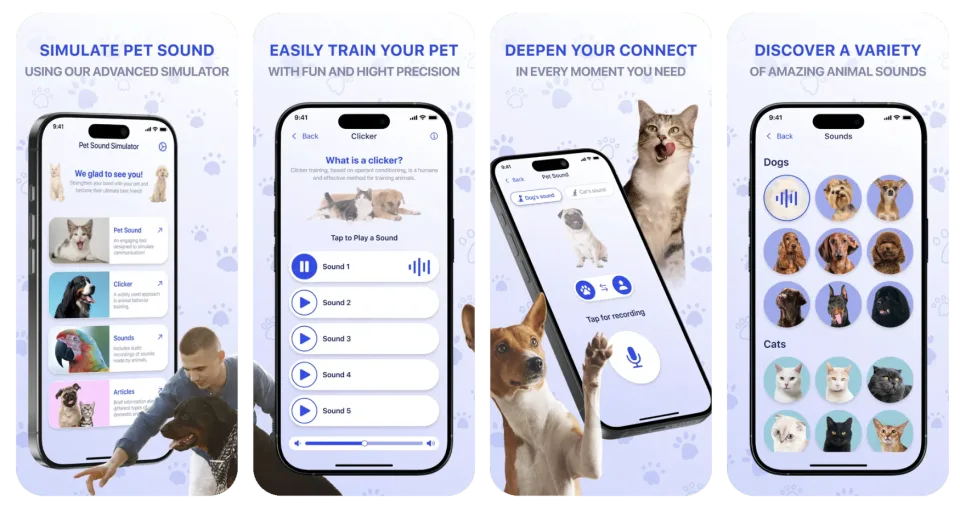 SpeakPet: Animal Communicator (iOS) app listing thumbnail