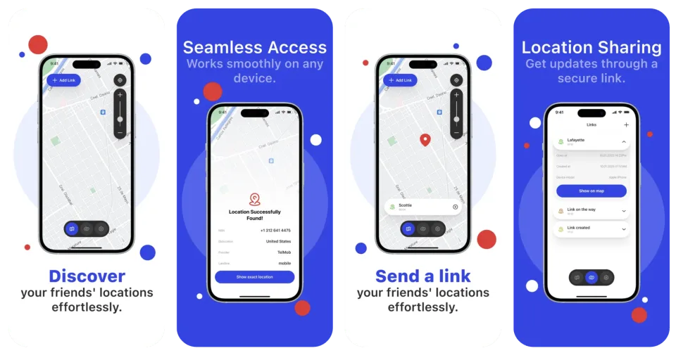 Location Tracker Cell Find GPS (iOS) app listing thumbnail